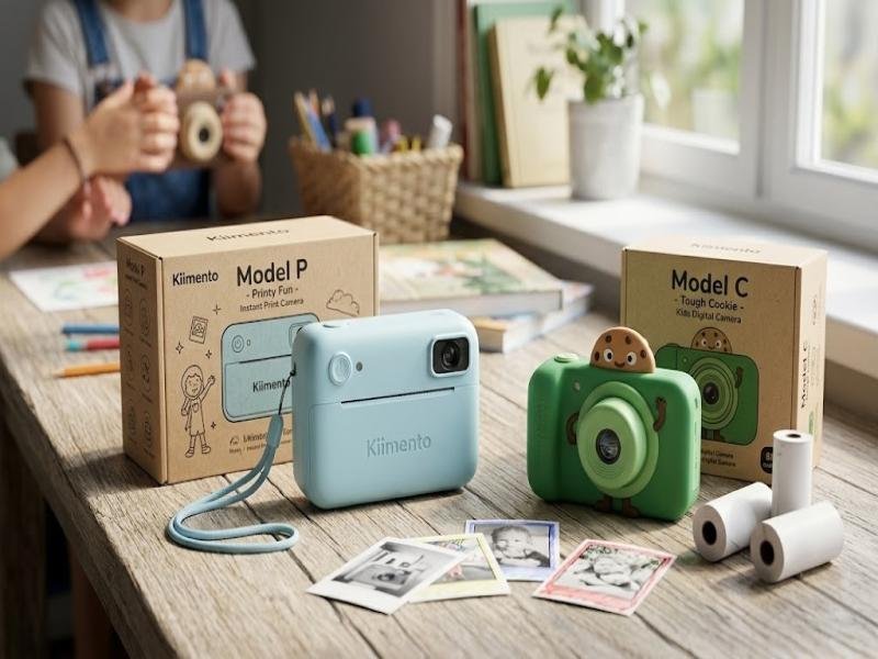 Kiimento    Kids Camera Review. Complete Guide To Instant Print Cameras Digital Cameras And Creative Photography For Children